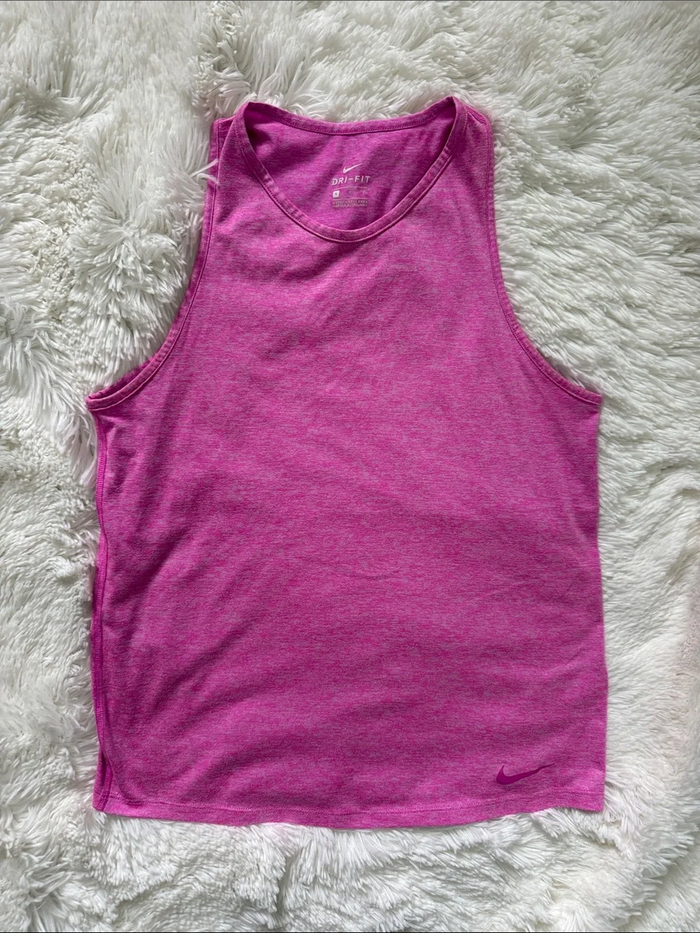 Nike Women's Tank Tops - Raspberry & Bright Pink